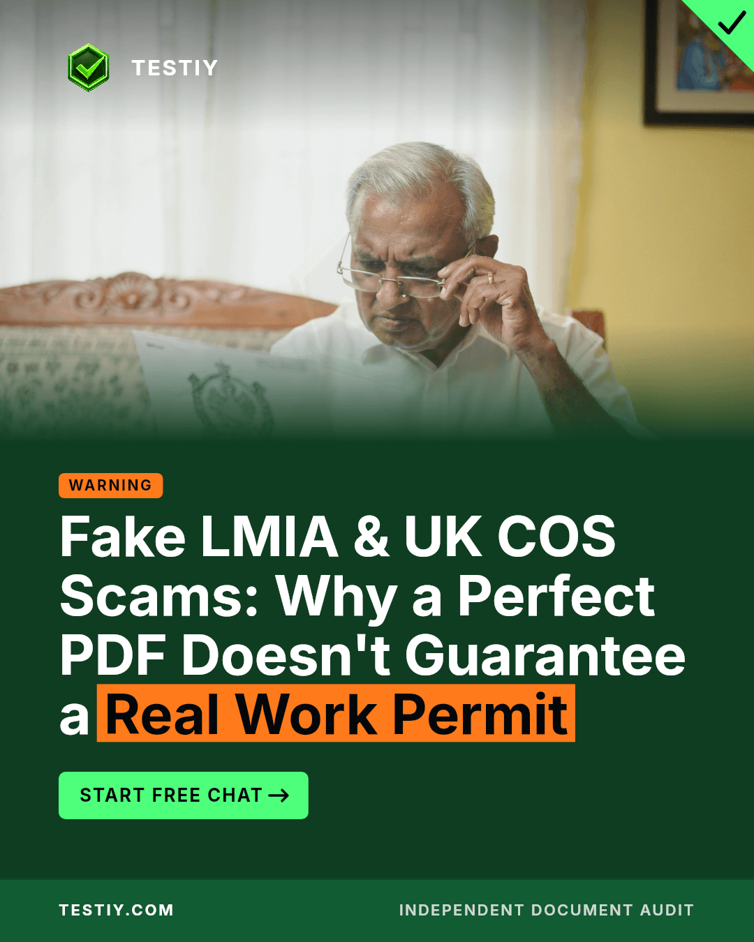 Fake LMIA & UK COS Scams: Why a Perfect PDF Doesn't Guarantee a Real Work Permit