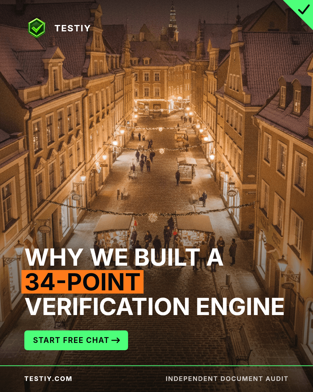 Why We Built an 18-Point Verification Engine
